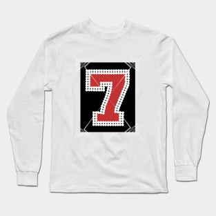 Camouflage 7 Red - An Edge Tribute Long Sleeve T-Shirt